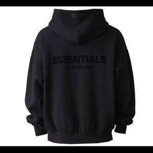 Fear of God Essentials Black Hoodie size XL (oversized)